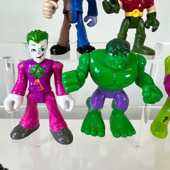 Imaginext Figures DC Marvel Super Hero's Villains Toys Mixed Lot of 8 - Picture 4 of 7
